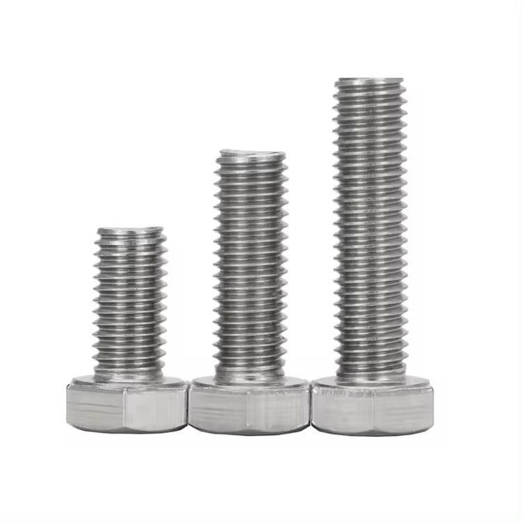 DIN 933 High Strength Hexagon Bolts For Industry