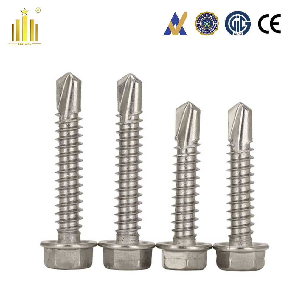 Stainless Steel Hex Washer Head Self-Drilling Screw