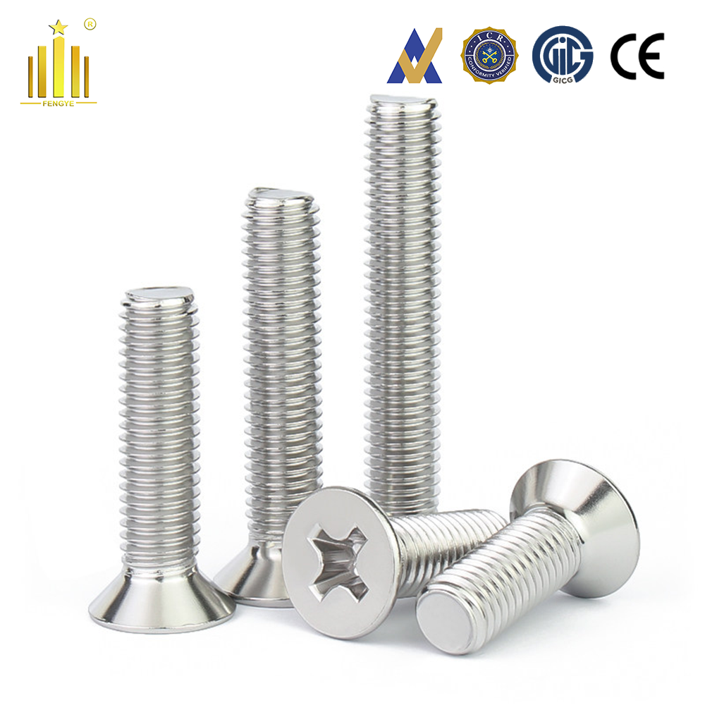 Stainless Steel Countersunk Machine Screw